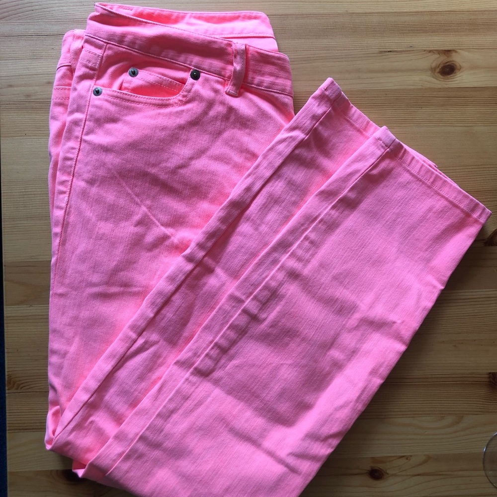Vineyard Vines Neon Pink Jeans